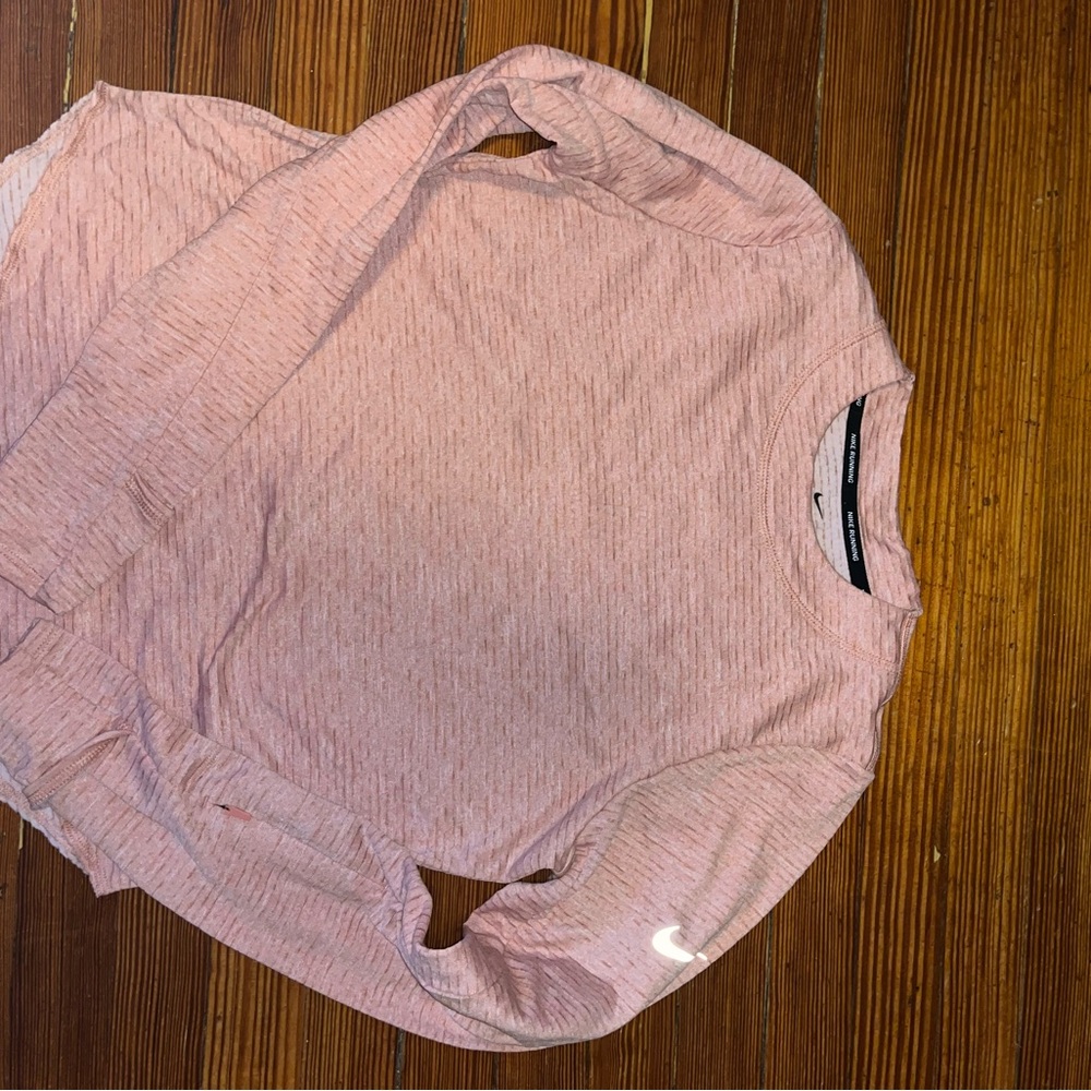 Nike Pink Long Sleeve Shirt